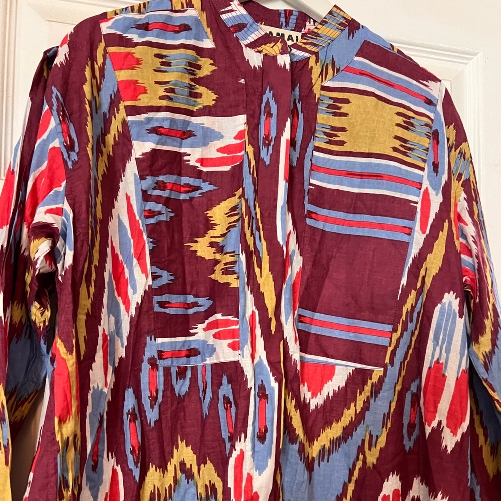 NAMAI Pattern Mini Dress - Picture 6 of 6